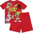 thumbnail image 2 of Looney Tunes Boy's Bugs Bunny T-Shirt and Shorts Bundle Clothing Set- Little and Big Boys Sizes 4-20, 2 of 7