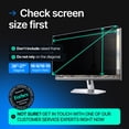 thumbnail image 3 of VINTEZ Universal Acrylic 26, 27 Inch Computer Privacy Screen Filter for Widescreen Computer Monitors - 24.1" x 15.1" (612 x 384 mm) - Monitor Frame Hanging Type, 3 of 10