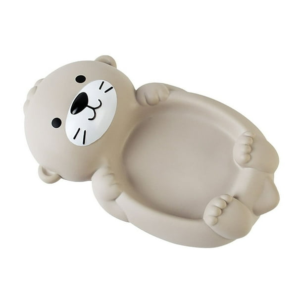 Juguetes de piscina, juguetes para bebés y niños pequeños. Adorable set de juguetes de baño con animales flotantes. Incluye un adulto y tres bebés. Goma suave y segura para niños a partir de 18 meses.