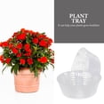 thumbnail image 2 of 6pcs Flowerpot Liner Round Thicken Planter Saucer Practical Flowerpot To Prevent Water Overflow, 2 of 9