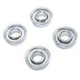 thumbnail image 1 of Roulements d'Axe de Tondeuse, Acier Résistant aux Intempéries 4 Pcs Roulements de Tondeuse Robustes pour Remplacement, 1 of 7