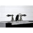 thumbnail image 3 of Kingston Brass KB956AKLPN Duchess Mini-Widespread Bathroom Faucet, Polished Nickel, 3 of 5