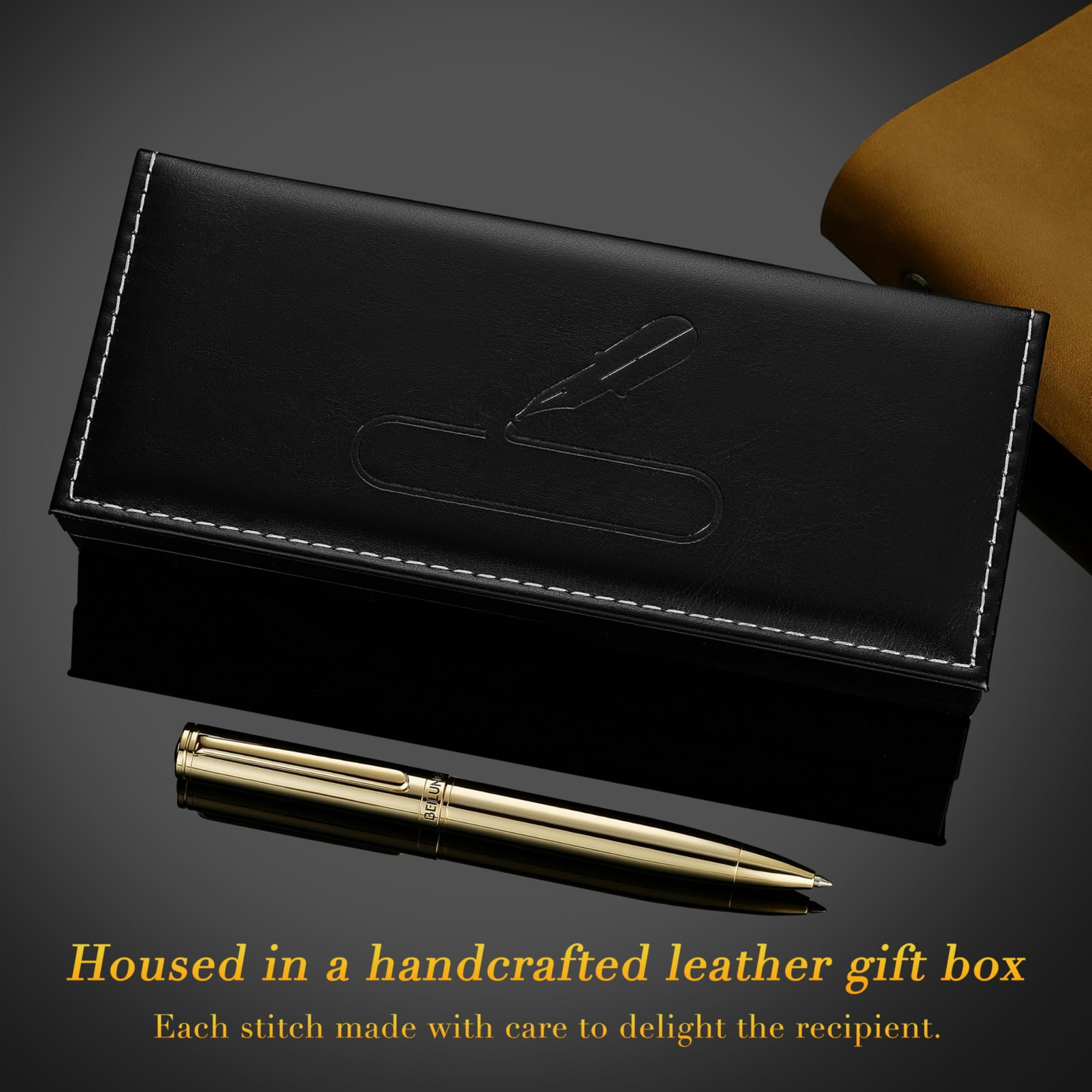 Personalized Gel Pen  Stunning Luxury Pens With Finish Black Ink Refill Executive Gift Set For Family & Friends Writing Fancy Office Retractable Graduation Nice Designer