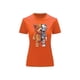 thumbnail image 1 of Playera Blusa De Oso Robot Ropa De Mujer Color Anaranjado Talla Chica Marca Emil SaEs, 1 of 4