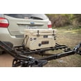 thumbnail image 2 of Saris Trailer Hitch Cargo Carrier 4425 Rack Style; 120 Pounds Capacity; 48 Inch Length x 18 Inch Width; Non-Folding; Black; Steel; With Mounting Hardware, 2 of 5