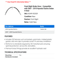 thumbnail image 2 of Front Right Brake Hose - Compatible with 2007 - 2010 Hyundai Elantra Sedan 4-Door - AC Delco, 2 of 2