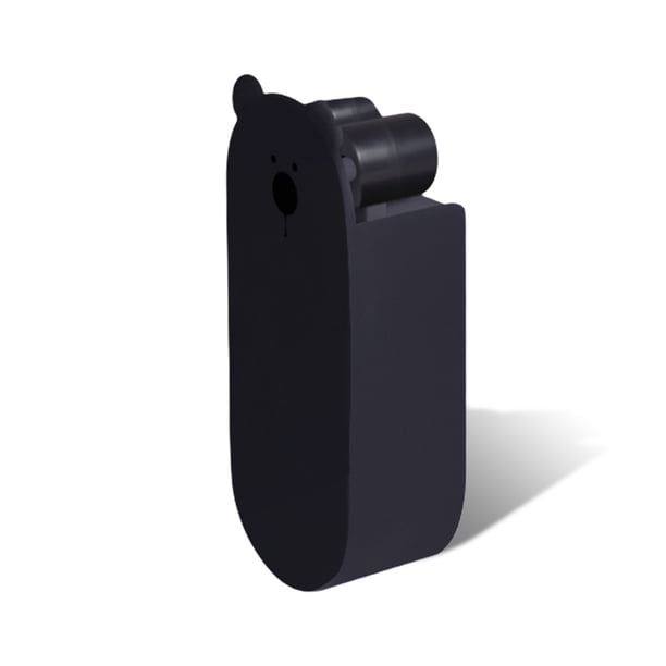 Pequeño ventilador de escritorio portátil portátil plegable USB doble cabeza de doble cabeza Fuerte ventilador de energía con batería de recarga para el avión de oficina Largo Viaje azul 3000 MA Methold HA012735-02B