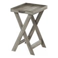 thumbnail image 1 of Pemberly Row Contemporary Tray Table with Removable Tray in French Oak, 1 of 6