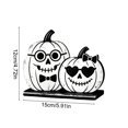 thumbnail image 3 of PoyoKee Ghost Reading Halloween Decorations, Ghost Reading Book Shelf Decor Spooky & Cute Stuff, Wooden Halloween Decor for Indoor Bedroom Fireplace, 3 of 7