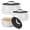 Micro White, variant on Casserole for hot food, Double walled insulated inner Stainless Steel hot pot with lid, Serving box for food and roti, insulated serving bowl with lid, Set of 3 Set of 3 (Size 62, 45, 28 oz)