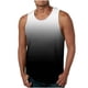 thumbnail image 1 of Tanques para Hombre para el Verano Solto Chaleco Impresión Deportivo Cuello Redondo, Casual, 1 of 8