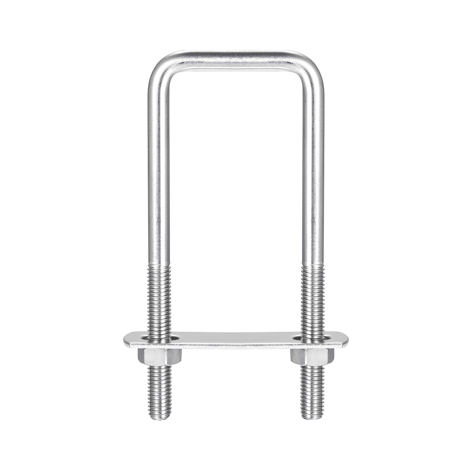 Square UBolts 2 Sets 42mm Inner Width 120mm Length M8 304 Stainless