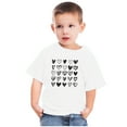 thumbnail image 4 of BLVB Valentine's Day Shirts Boys Girls Cute Heart Graphic T-Shirt Casual Short Sleeve Tee Tops for Toddler Kids, 4 of 4
