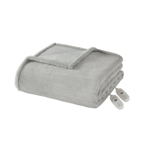 Beautyrest Luxury Faux Fur Heated Blanket