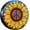 Style 2, variant on Peace Sign Sunflower Spare Tire Cover,Universal Wheel Tire Cover for Trailer, RV, SUV, Truck,Camper and Many Vehicle,Weatherproof Tire Protectors