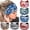 Multi, variant on 6 Pack Boho Headbands for Women Wide African Style Elastic Non-Slip Twisted Head Bands for Women's Hair Sunflower Print Thick Hair Wraps Yoga Workout Turbans Accessories