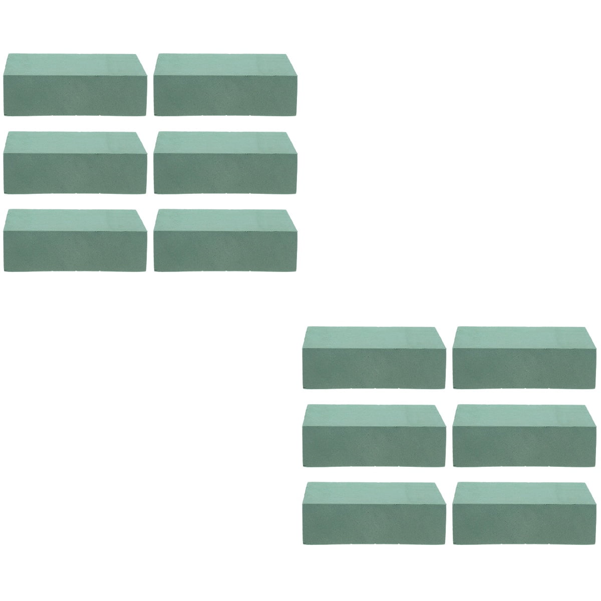 Hemoton 12 Pcs  Floral Arranging Supplies Floral Foam Blocks Foam Cubes Arrangements Foam Blocks Flower Foam