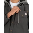 thumbnail image 5 of Wells Lamont Quilted Flex Canvas Thermal Sherpa Lined Shirt Jacket, 5 of 7