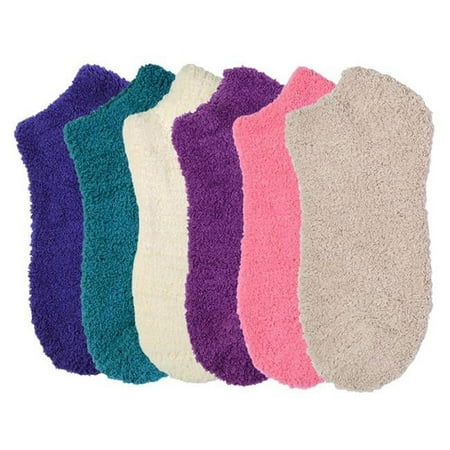 Light Colors Adults Soft Cozy Ankle Socks, Assorted Color - Size 9-11 - 120 Per Pack - Case of 120