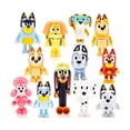thumbnail image 1 of Bluey Familia Y Amigos Figura Modelo Juguete colores 12 pcs, 1 of 4