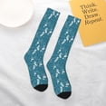 thumbnail image 4 of Daiia Sports Socks Cozy Winter Socks Pattern Printed Novelty Crew Socks for Men Women Knee High Socks Cotton Socks Soft & Breathable Support Unisex Socks, 4 of 9