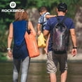 thumbnail image 6 of ROCKBROS 5L Waterproof Dry Bag Beach Bag with Carrying Straps Fishing Swimming Camping Gray, 6 of 10