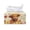 Calf and Sunflower Pattern, variant on CHAQLIN Tulips Waterproof Rectangular Cuboid Tissue Box Cover for Women, Easy to Clean Tissue Box Cover Rectangle for Home Table