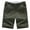 Army Green, variant on Mens Corduroy Shorts Lace up Elastic Waist Casual Short Pants Summer Outdoor Casual Sport Shorts with Pockets