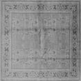 thumbnail image 1 of Ahgly Company Indoor Square Oriental Gray Industrial Area Rugs, 5' Square, 1 of 4