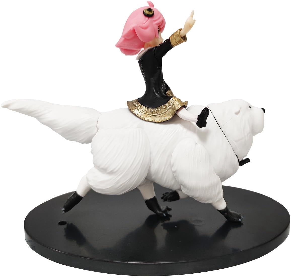 Newly Anya Bond Figure Walking Happy Cute Anya Bond Forger Anime Figures 14cm/5.5inch Anime Character Model Desktop Decoration Gifts