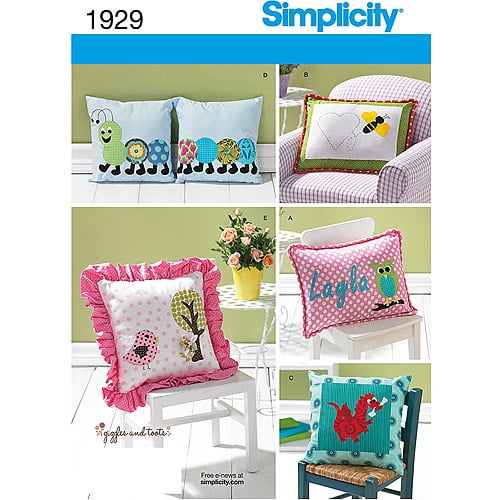 Simplicity Home Decorating Pattern, 1 Each