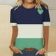 thumbnail image 5 of Camisetas Casuales de Manga Corta con Cuello de Tripulación Impresa de San Valentín Tee Gráfica Ligera Top 95% Poliéster 5% Elastano para el Uso Diario, Camiseta de Moda Cómoda, 5 of 8