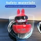 thumbnail image 5 of Ambientador De Coche Ambientador de aire para coche con diseño de conejo, adorno de aromaterapia con salida de aire con clip (rojo) Sywqhk Accesorios para autos y motos, 5 of 8