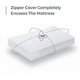 thumbnail image 5 of Maypes Mattress Protector Cover, Waterproof Vinyl, Zippered, 39 x 75 x 10 in, Twin, 5 of 6