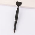 thumbnail image 3 of 6 Pcs Ballpoint Pens Heart Shaped Writing Pens 1.0mm Pens Journaling Pens Wedding Pens for School Office Party, 3 of 4