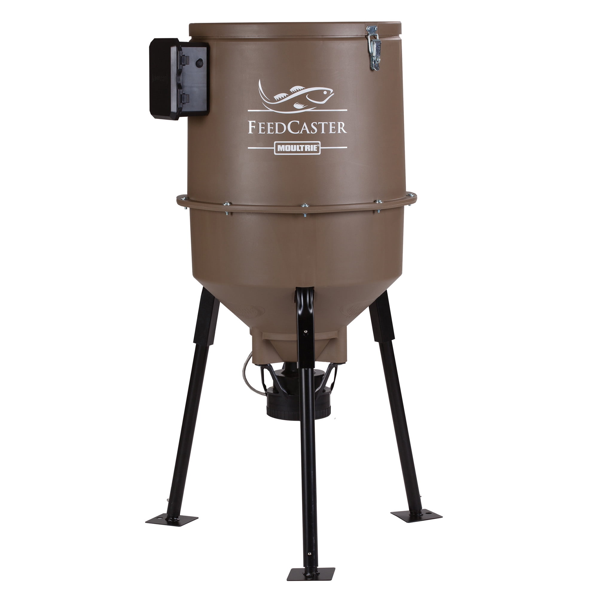 Moultrie 30 Gallon Feedcaster Pro Directional Tripod Fish Feeder w