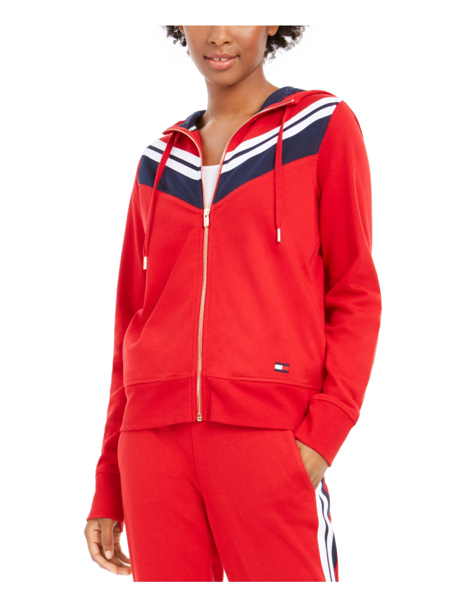tommy hilfiger women's hooded jacket