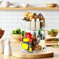 thumbnail image 7 of Versatile Storage Solution, Multi-functional Rotating Rack, Space-Saving Kitchen Organizer, Efficient Seasoning Rack, Easy to Clean Turntable Display for Home, 7 of 7