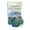 Blue, variant on Decorative Glass Stones – Gem-Style Rocks with Mirror Finish for Planters, Centerpieces, Flower Beds and more – Transparent Blue, Roughly 15 stones in a bag – Packaged in Hanging Net Bag, Blue