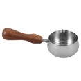thumbnail image 1 of Sauce Cup Condiment Espresso Measuring Milk Pitcher Coffee Shaker Mini Wooden Stainless Steel, 1 of 1