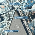 thumbnail image 6 of Homore Vintage Boho Oriental Medallion Area Rug, 4' x 6', Blue, 6 of 7