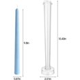 thumbnail image 2 of Candle Making Mold DIY Handmade Craft Stem in Candle Supplies Model for Wedding Dinner Party Candles Making, 2 of 5