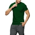 thumbnail image 2 of Hat and Beyond Men's Solid Short Sleeve Crew Neck T-Shirts S-5XL Big and Tall, 2 of 7