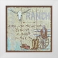 thumbnail image 1 of Phillips, Anita 12x12 White Modern Wood Framed Museum Art Print Titled - Ranch, 1 of 4