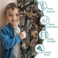 thumbnail image 3 of Blackout Kids Curtains,Brown Green Camo Leaves Branches Pattern Childrens Insulated Curtains Set Of 2,Bedroom Essentials,Toddler Room Decor 52"x84", 3 of 5
