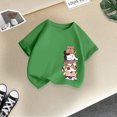 thumbnail image 4 of WEAIXIMIUNG T-Shirt d'Anniversaire Fille Tout-Petit 2 Enfants Filles Mignon Mode Imprimé Décontracté Ample Col Rond Manches Courtes T-Shirt d'Été Hauts, 4 of 4