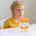 thumbnail image 1 of LOLIPPYY Bear Money Box Decorative Coin Storage PVC Yellow 1Set for Families and Students, 1 of 4