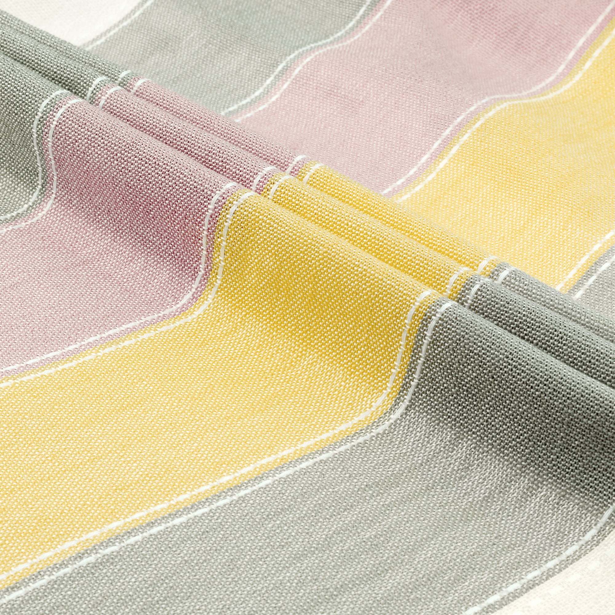 Unique Bargains Rustic Tablecloth Cotton Linen Waterproof Table Cover with Tassels, Colorful 55"x71"