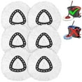 thumbnail image 1 of 6 Pack Mop Replacement Heads For Spin Mop Microfiber Spin Mop Refills Easy Cleaning Mop Head Replacement, 1 of 9