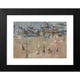 thumbnail image 2 of Maurice Prendergast 24x18 Black Modern Framed Museum Art Print Titled - Gray Day, Venice (1899), 2 of 5